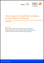 EBC Annex 78: The Concept for Substituting Ventilation by Gas Phase Air Cleaning