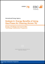 EBC Annex 78: STA –Energy Benefits of Using Gas-Phase Air Cleaning